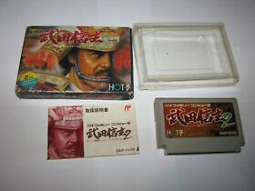 Takeda Shingen 2 Famicom NES Japan import boxed + manual US Seller