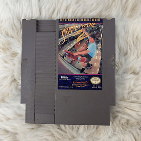 Skate Or Die 2 (NES) - Loose (Electronic Arts, 1990) Cartridge Only Untested