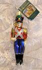 2001 - TOY SOLDIER - OLD WORLD CHRISTMAS -BLOWN GLASS ORNAMENT NEW W/TAG