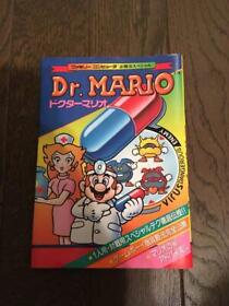 DR. MARIO Guide Book Nintendo Famicom RARE Retro 1990