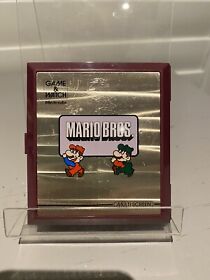 Nintendo Game & Watch Mario Bros. Handheld - 1983 - WORKING - Retro Game.