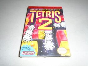 NEW/SEALED Tetris 2 by Nintendo H-Seam ☆☆ Nintendo NES game