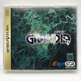 Sega Saturn Grandia Japanese Game Software