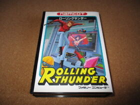 FC  Rolling Thunder Nintendo Famicom namco Japan new w/Box Manual