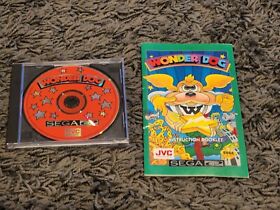 Wonder Dog (Sega CD, 1992) Game & Manual - Authentic