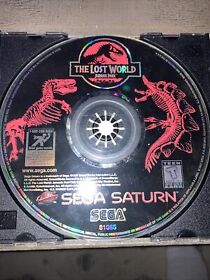 The Lost World: Jurassic Park (Sega Saturn, 1997) Disc Only Polished