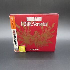 BIOHAZARD Code Veronica Dreamcast Limited Edition with Manual Japan NTSC-J