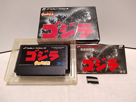 "GODZILLA" Nintendo NES Game Family Computer Famicom FC Cartridge Japan