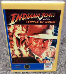Indiana Jones Temple MAGNET 2"x3" Fridge Locker Nintendo NES Vintage Game Box 