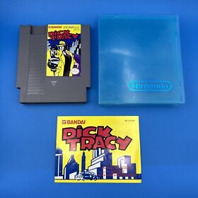 Dick Tracy (NES, 1990), Case, Game, Manual, AB0007