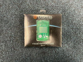 Sega Dreamcast Visual Memory Unit VMU Green Brand New Factory Sealed