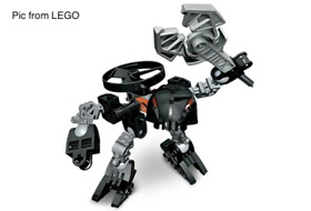 LEGO Bionicle 4878 Rahaga Bomonga Set - Complete
