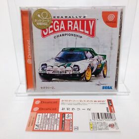 Sega Rally Championship 2 Sega Dreamcast,1999 Tested NTSC-J (Japan) from japan