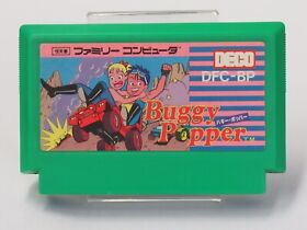 Buggy Popper Bump 'n' Jump Cartridge ONLY [Famicom Japanese version]