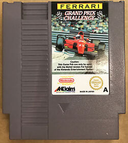NES Ferrari Grand Prix Challenge NINTENDO Entertainment System Aus Pal