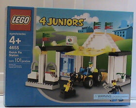 NEW Lego Juniors Town Gas Station 4655 Quick Fix Station SEALED HTF