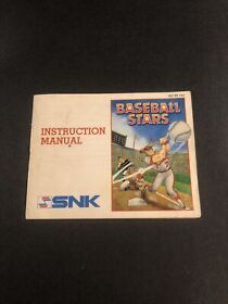 baseball stars nes Manual