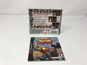 Ready 2 Rumble Boxing: Round 2 - Sega Dreamcast - Back Artwork & Manual 