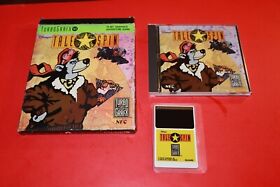 DISNEY'S TALE SPIN FOR TURBOGRAFX 16 TG-16 COMPLETE INCLUDING POSTER Outer Box