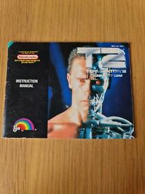 Terminator 2: Judgment Day - Nintendo NES - Manual Only