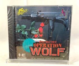 PC Engine PCE Operation Wolf  Hu Card  Japan Action Adventure Battle Retro Game