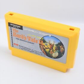 Famicom THE BARD'S TALE II 2 Cartridge Only Nintendo 2292 fc