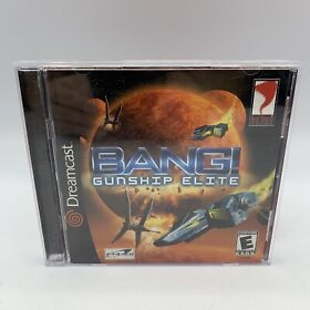 BANG Gunship Elite (Sega Dreamcast, 2000) Complete CIB Tested