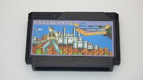 Famicom Games  FC " Dragon Slayer IV "  TESTED / 1172