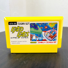 Exed Exes Nintendo Famicom Tokuma Soft 1985 GTS-EE Japanese Version Shooter