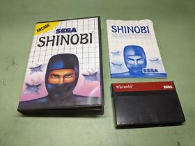 Shinobi Sega Master System Complete in Box