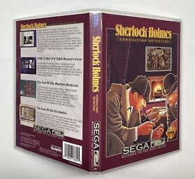Replacement Case Only - Sherlock Holmes: Consulting Detective Vol. 1 - Sega CD