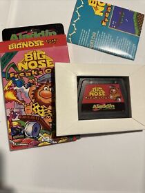 Aladdin Compact Cartridge for NES Big Nose Freaks Out Untested