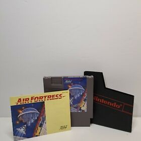 Air Fortress With Manual and Sleeve  ( Nintendo NES ) Tested  Authentic