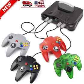 Wired Controller Compatible With Nintendo 64 N64 Joystick Video Game Console