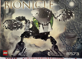 Lego Bionicle Nuhvok-Kal 8573, Complete With Instruction Book. No canister.