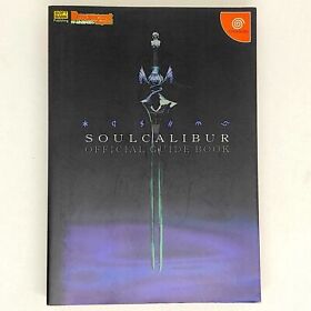 Soulcalibur Official Guide Book 2000 Sega Dreamcast DC NAMCO 3D Fighting