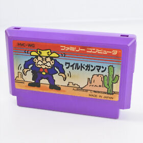 Famicom WILD GUNMAN Gun Man Cartridge Only Nintendo 1087 fc