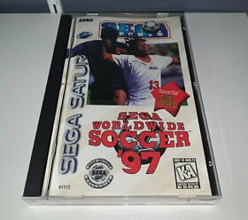 Sega Worldwide Soccer '97 (Sega Saturn, 1996) Complete
