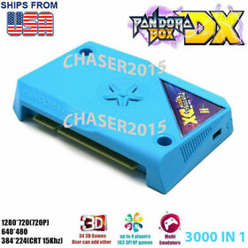3000 ARCADE GAMES  PANDORA BOX DX Jamma HDMI VGA CGA PANDORAS 3D *BRAND NEW*