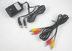 USA SELLER NES Original NES Hookup Connection Kit AC Adapter Power Cord AV Cable