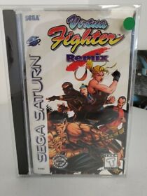 Virtua Fighter Remix (Sega Saturn, 1995) Long Box. No warranty card. New case.
