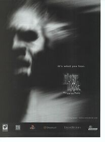 Alone In The Dark Print Ad/Poster Art Playstation Dreamcast PC (A)