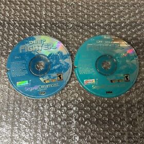 Deep Fighter Sega Dreamcast Game Discs Only