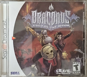 Draconus: Cult of the Wyrm (Sega Dreamcast) Replacement Case & Manual with Reg!
