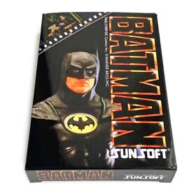 BATMAN - Empty box Replacement spare case for Famicom game with plastic tray