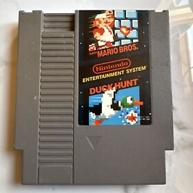 NES Super Mario Bros/Duck Hunt. Game Only. Sold 