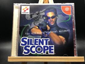 Silent Scope w/spine (Sega Dreamcast,2000) from japan