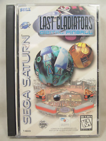 Last Gladiators Digital Pinball (Sega Saturn) Authentic Complete in Box CIB