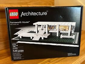 Lego Architecture Farnsworth House 21009 Retired New Factory Sealed 