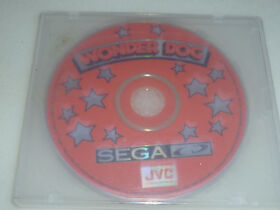 SEGA CD VIDEO GAME WONDER DOG DISC ONLY JVC XEYE CDX
